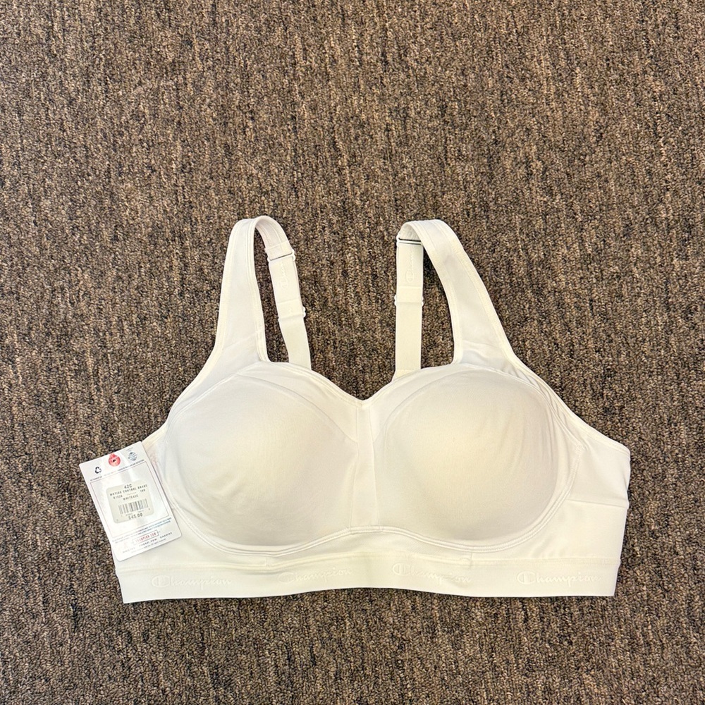 Champion Women's White Sports Bra 42C